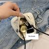Purse Nylon Shoulder Bag Crossbody Bag Mobile Phone Bag Drawstring Canvas Bag  Office Worker
