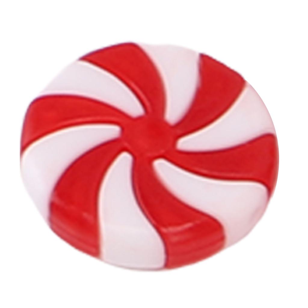 50 Pcs Xmas Candy Decoration Cute Exquisite Plastic Candy Hanging Ornament for Tree Window Decor