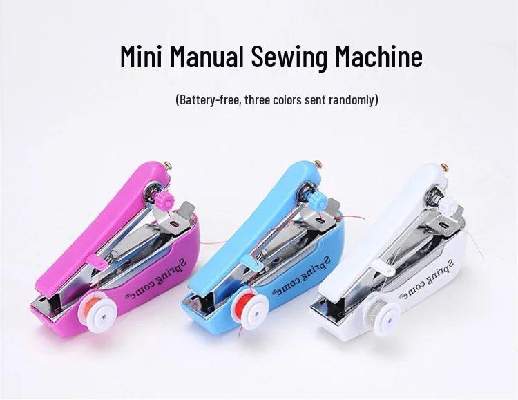 Přenosný ruční mini elektrický šicí stroj pro domácí použití