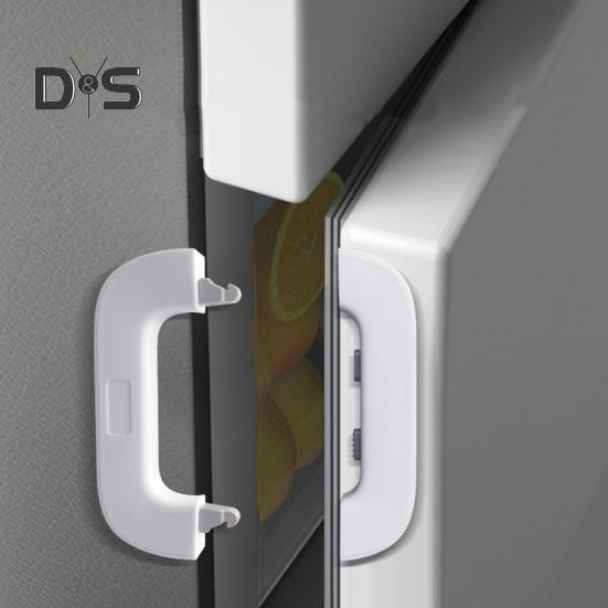 Încuietoare pentru frigider pentru siguranță pentru copii Sertar autoadeziv multifuncțional Dulap cuptor Ușă frigider Încuietoare pentru copii Încuietoare sigură pentru copii Cataramă de siguranță