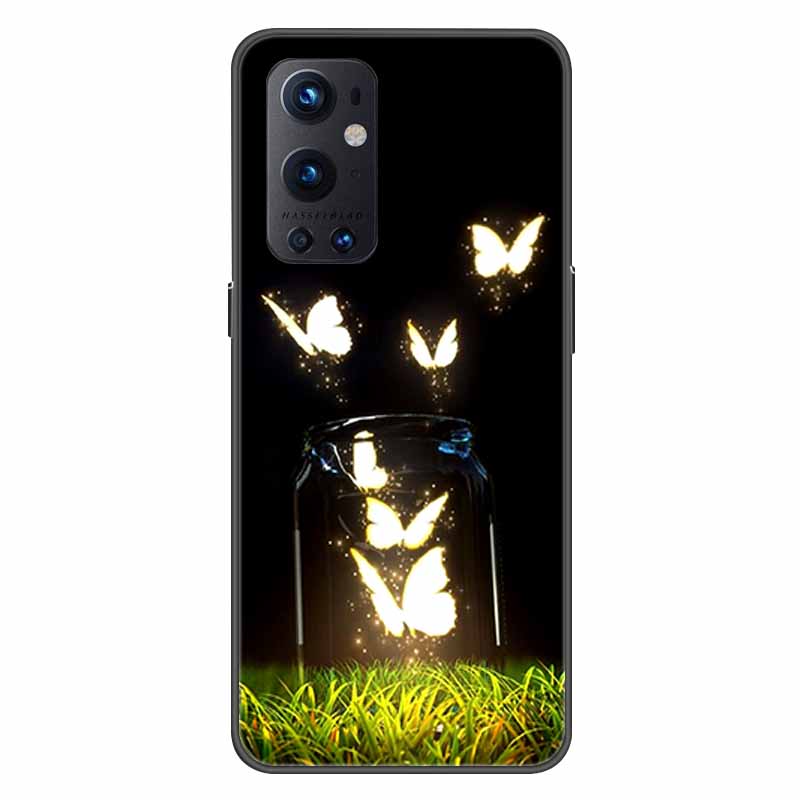 For OnePlus 9 Pro Case Shockproof Soft silicone TPU Back Cover For One Plus 9 Pro Phone Cases for OnePlus 9RT 5G 9R Cute Case