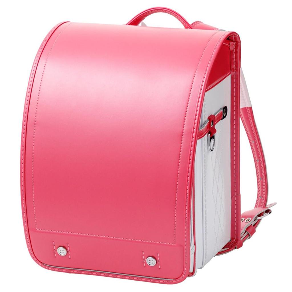 Nitori Newstar Wanpakugumi School Strawberry NITORI 8097238 Backpack, WPGNBD, White,