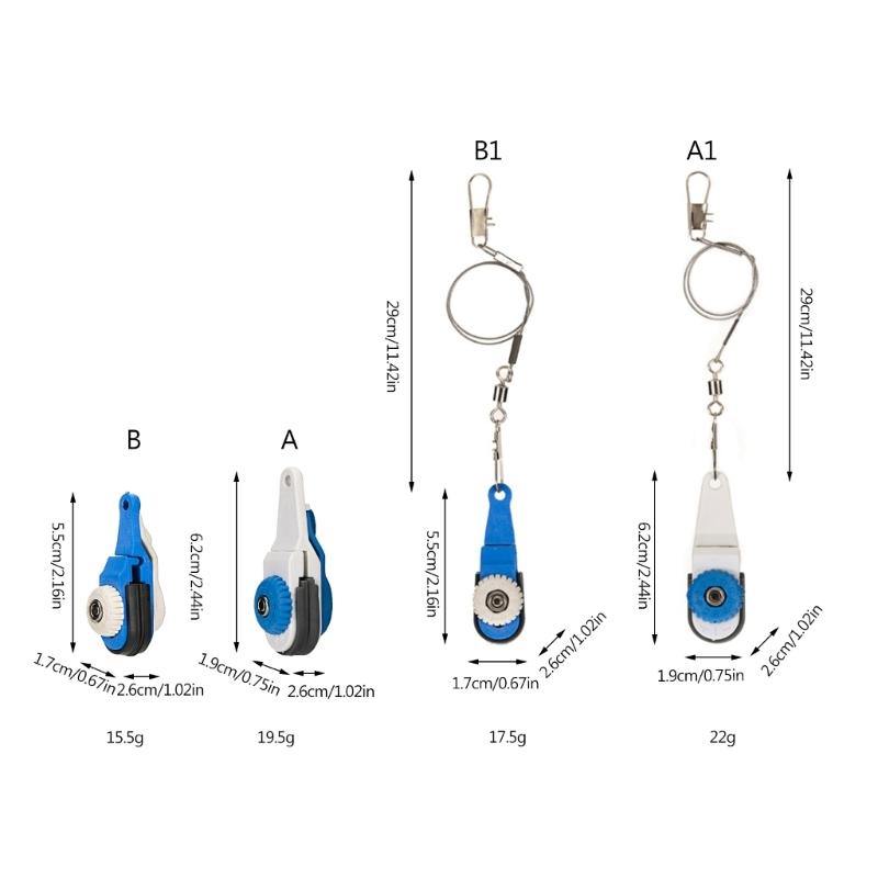 Tension Snap Release Clip for Planer-Board Kite Offshore Fishing Accessories Heavy Tension Downrigger Release Clips