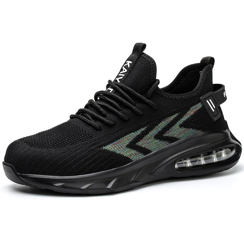 Arbeitsschuhe Herren Anti-Quetsch- und Durchtrittssicher Luftpolster Leicht Stahlkappe Sicherheitsschuhe Arbeitsschuhe