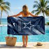 Dallas Cowboys Fashion Beach Towel Portable Soft Quick Dry Towel For Swimming Camping Holiday Use