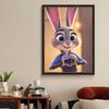 DIY Diamond Painting Cute Rabbit Cross Stitch Kit Mosaic Art Diamond Painting Full Circle Diamond Home Decoration