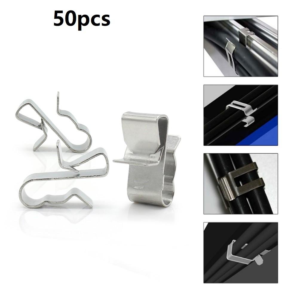 Stainless Steel Solar Panel Cable Clamp PV Cable Clamp Wire Fastener Clamp Manager