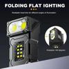 MINI USB Rechargeable LED Flashlight Portable Tail Magnet Flashlight Super Bright Camping Lantern Side COB Emergency Light