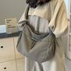 Fashion Nylon Hobos Crossbody Bags Solid Casual Zipper Women's Bags  High Capacity Solid Color Single Shoulder Totes Bag