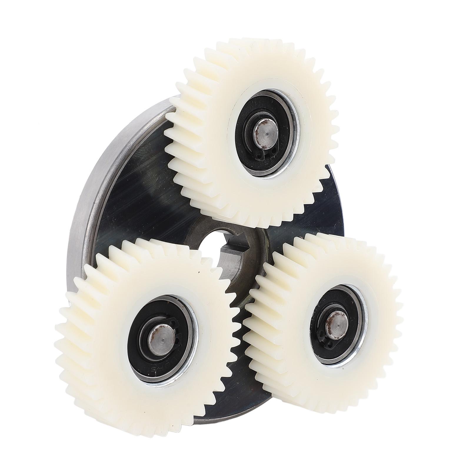 

Комплект шестерен сцепления для электромотора, нейлоновые высокопроизводительные 3 шт. шестерни 36T с комплектом сцепления 88 мм для мотора 500-750 Вт