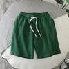 Summer Mens Casual Shorts With Bamboo Fiber Material For Beach And Home Wear In Youth Style