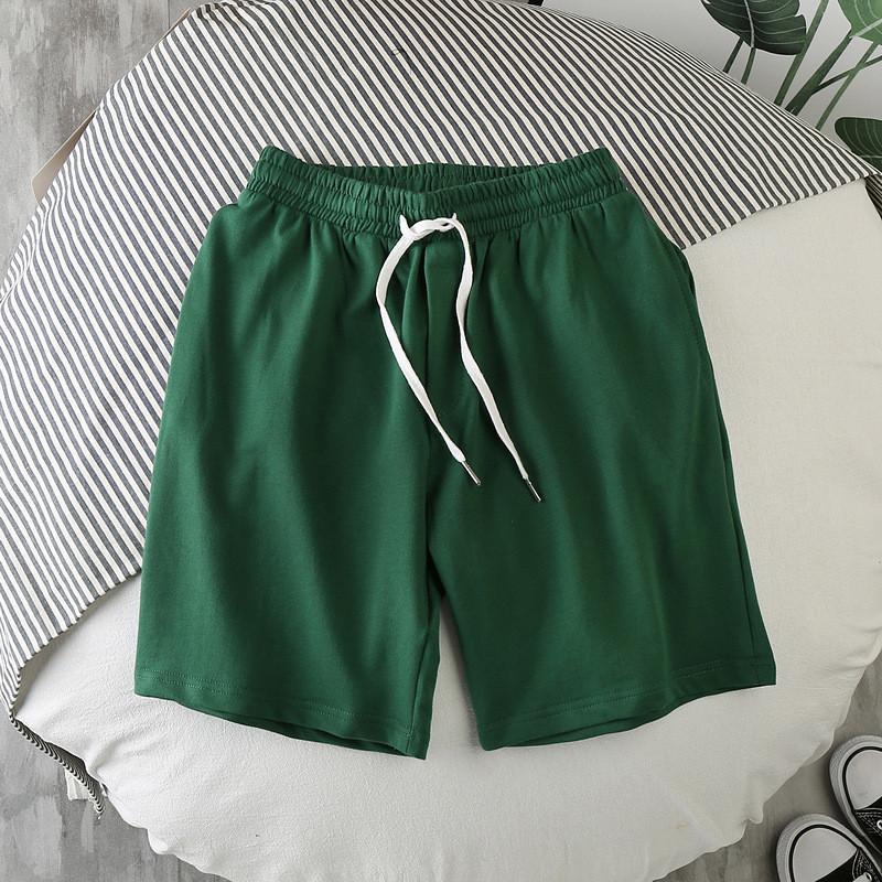Summer Mens Casual Shorts With Bamboo Fiber Material For Beach And Home Wear In Youth Style