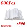100-1000Pcs Paper Lollipop Stick Plain White Candy Lolly Pop For Party Dining Diy Making Chocolate Sucker Sticks Cake Lollipop