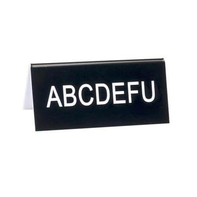 Say What Desk Sign Small (Abcdefu)