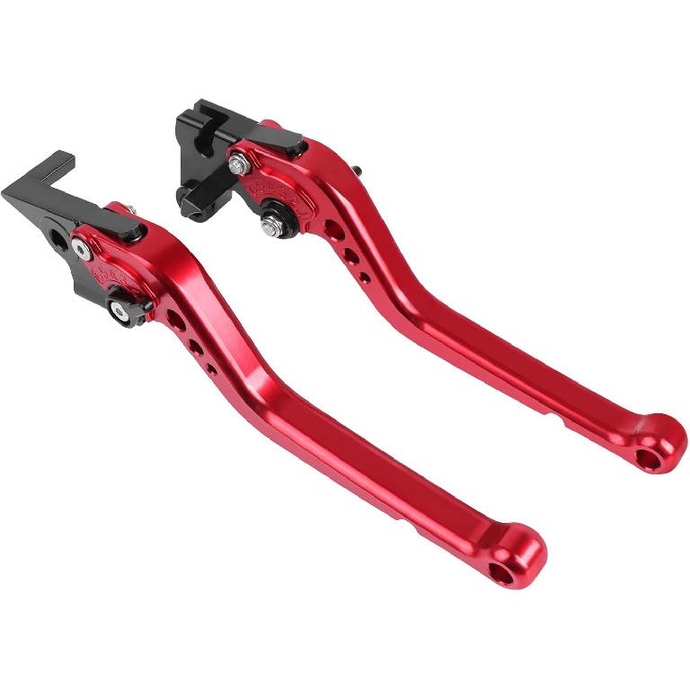 

HAONEL Brake Clutch Lever Sets CNC Aluminum Compatible with GSXR600 GSXR 600 97-03/ GSXR750 GSXR 750 96-03 2011-2019/ SV650 16-21/ DL650 2011-2021/ червоний