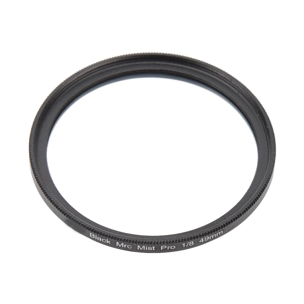 Camera Black Mist Filter 1 8 Black Soft Light Filter Portrait Soft Focus Filter for Video Vlog Portrait Photography