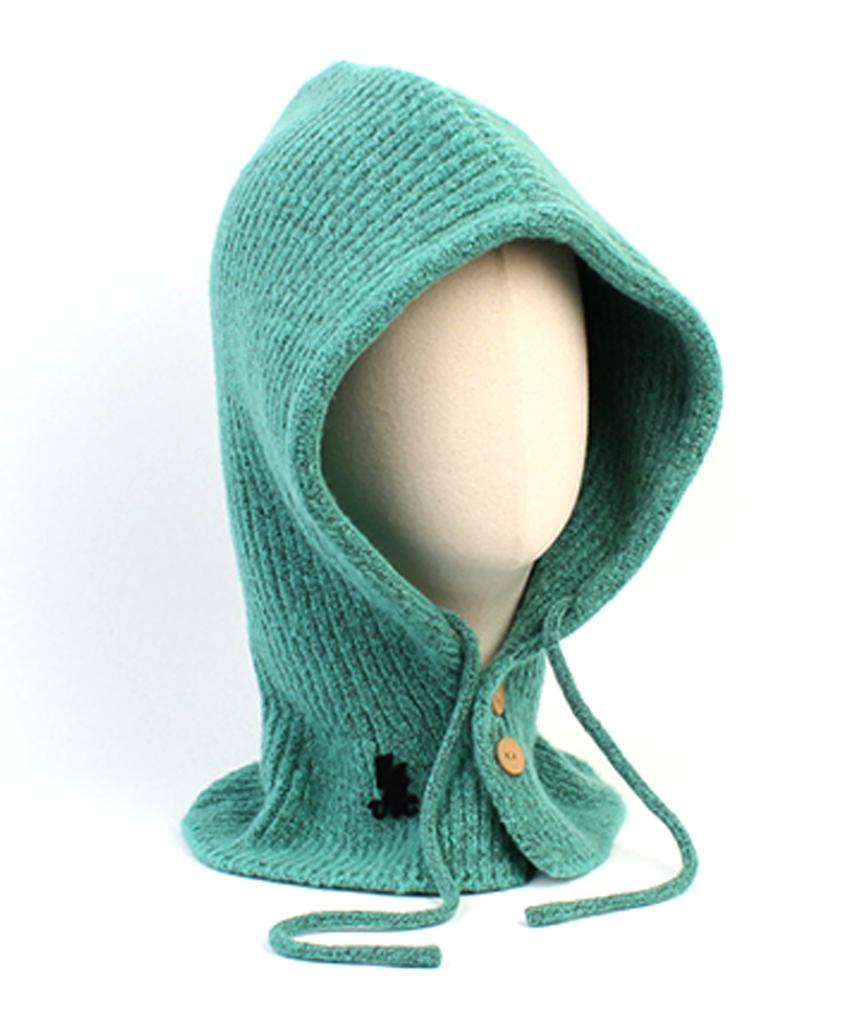 Yunibeosyeolkemiseuteuli Wool Knit Open Balaclava (6 Colors)