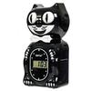 Kit Cat Klock Horloge Chat Kit Cat, Horloge Numérique Chat Mignon, Noir