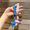 Cute Silicone Doll Keychain For Car And Bag Decoration