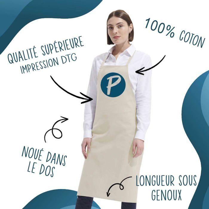 Planetee Tablier Lydie Magie de noël Rectangle - Cadeau Secret Santa original pour Cuisinier Vêtement Noël Barbecue Jardinage