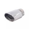 Universal Stainless Steel Exhaust Tip - Straight/Curved Muffler Pipe for Car Tail Throat Decoration