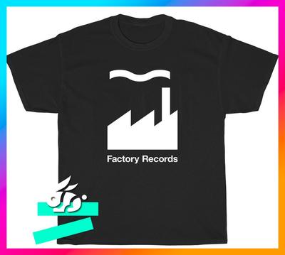 New Factory Records Logo American Funny T Shirt SIZE S-5XL Unisex T-Shirt
