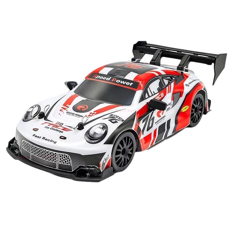 

4WD GT Racing Cars with LED Light 1/24 Scale 2.4Gh Remote Control High Speed Vehicle Mini Drift Cars RTR JDM Toys Adult Kid Gift
