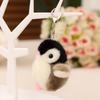 Cute simulated little penguin pendant can be plush toy doll emperor penguin doll girl bag keychain pendant