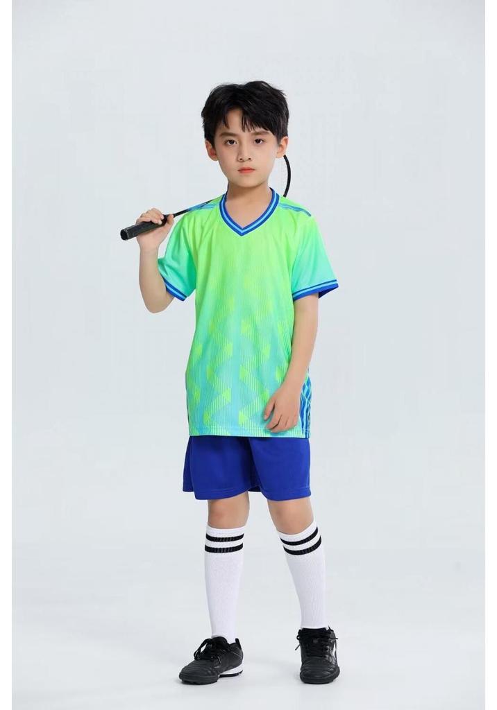Autumn/Winter Kids' Soccer Uniform Set: Boys & Girls School Training Jersey