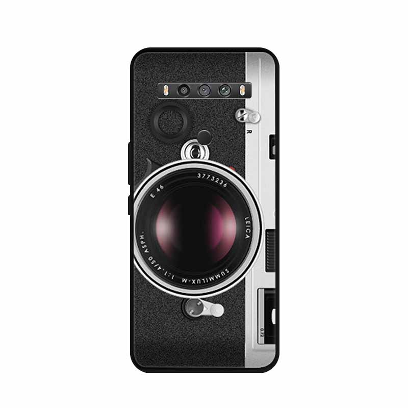 For TCL 10 5G UW Case Animals Silicone TPU Soft Cover Phone Coque For TCL 10 SE TCL10 5G UW Capa Shockproof Cartoon Wolf Funda