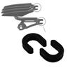 8Pcs Moto Sissy Luggage Rack Backrest Side Panel Mounting Bracket Grommet Fits for Road King Road Dynamic Touring 1984-2023