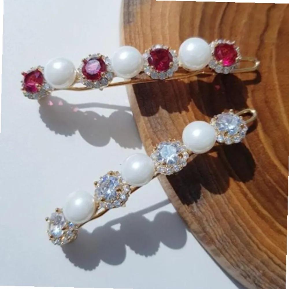 Handmade BTOB snap hair clip Red