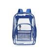 Large Capacity Transparent Backpack for High School Girls - Durable PVC Design.
