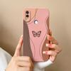 For Redmi Note 7 Pro 7S Case Butterfly Soft Liquid Silicone Camera Protection Back Cover For Xiaomi Redmi Note 7 S 7Pro Funda