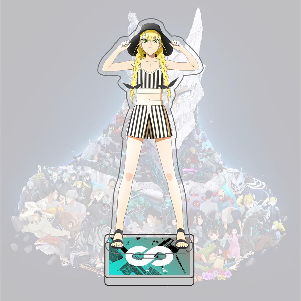Anime Kaiju No 8 Acrylic Stand Figure Model Keychain For Kafka Hibino Reno Ichikawa Kikoru Shinomiya Desktop Decoration Fan Gift