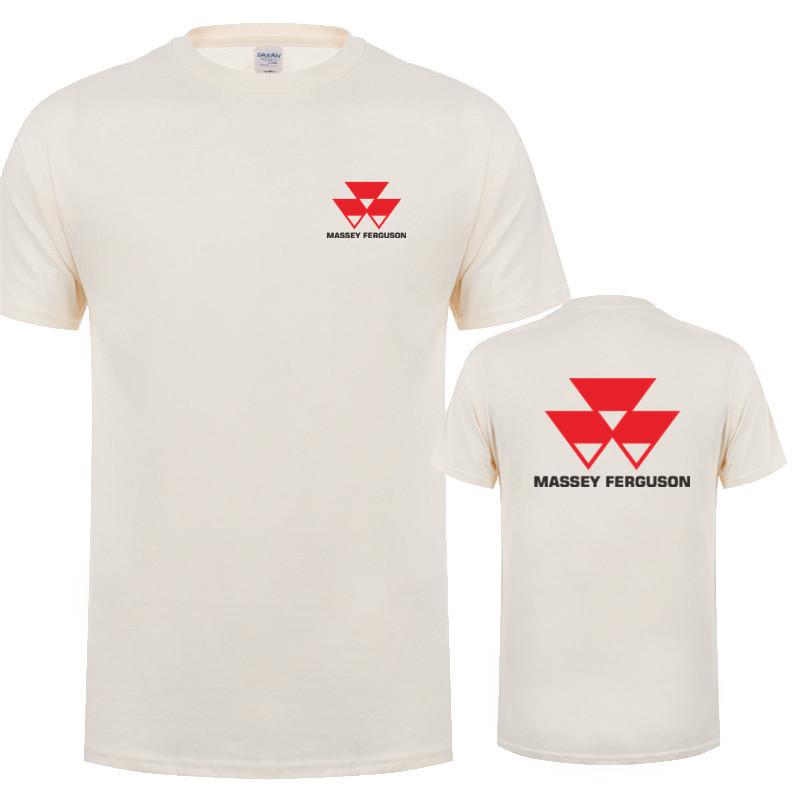 Massey Ferguson T Shirt Tops New Fashion Short Sleeve Massey Ferguson Tractor Agriculture Logo Tshirts Tees Tshirts Lh074
