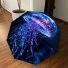 1pc Jellyfish, Galaxy Automatic Open/Close Umbrella with Windproof, 8-Rib Sturdy Canopy, Durable Ribs, Fashionable Design1190A