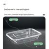 500ml Disposable Rectangular Food Containers