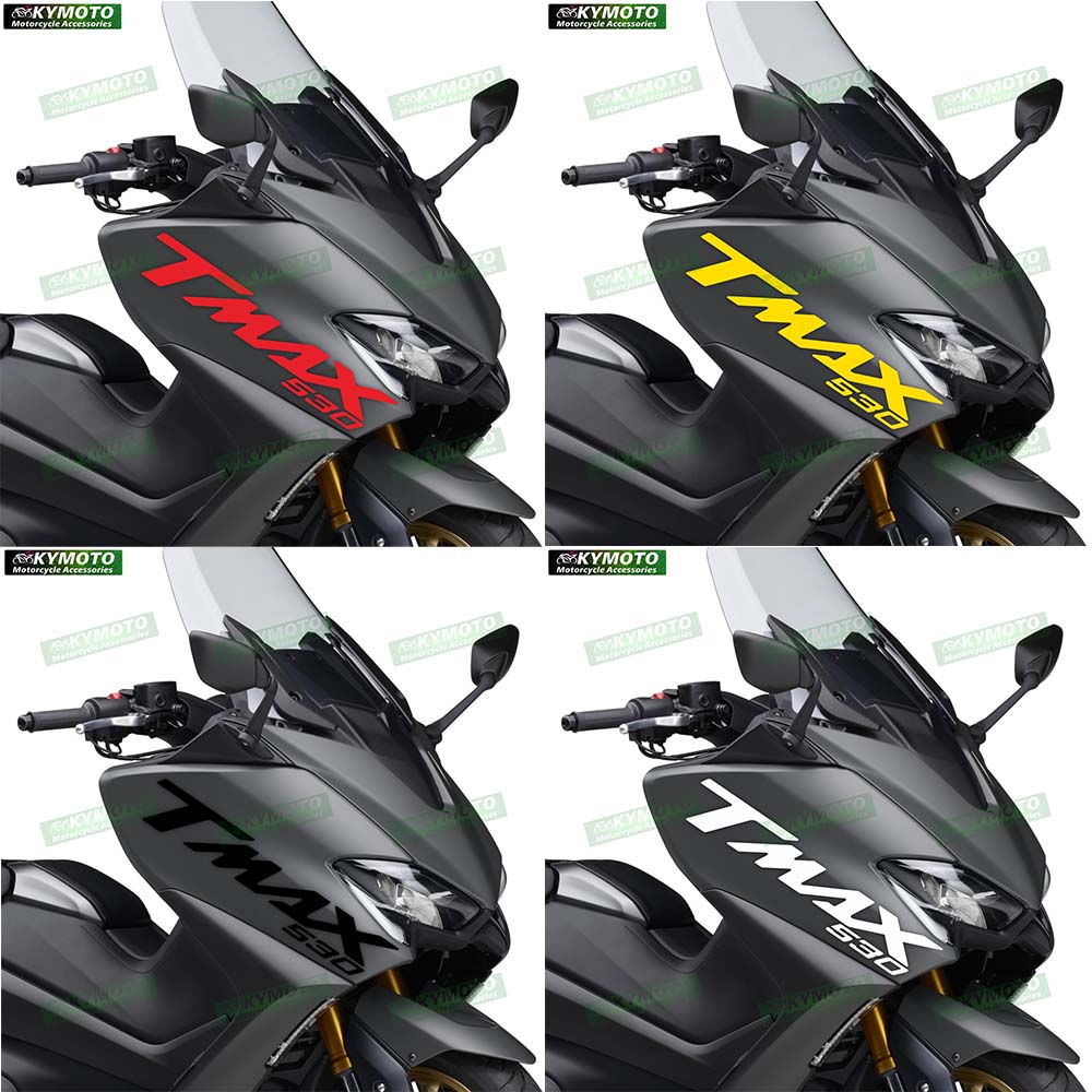 Per TMAX530 TMAX 530 accessori moto carrozzeria da corsa adesivi decorazione auto serbatoio carburante logo motore carena adesivi casco