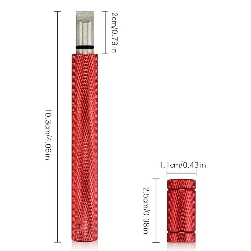 1pc Golf Wedge Iron Groove Sharpener Club Cleaner Cleaning Tool Course Golf Groove Cutter Tool Golf Training Aids