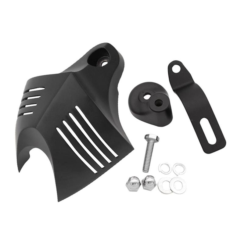 Motorcycle Accent Accessory V-Shield Horn Cover Protector for XL883 XL1200 Cruiser Chopper Bobber Cafe Racer