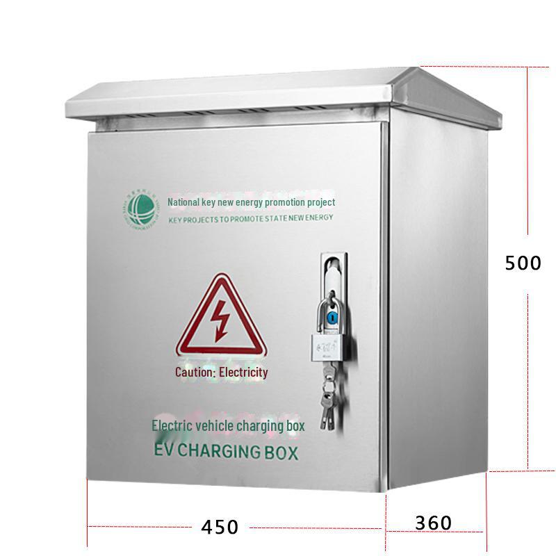 Roewe Outdoor Stainless Steel EV Charging Station Protection Box, Rainproof for New Energy Vehicles