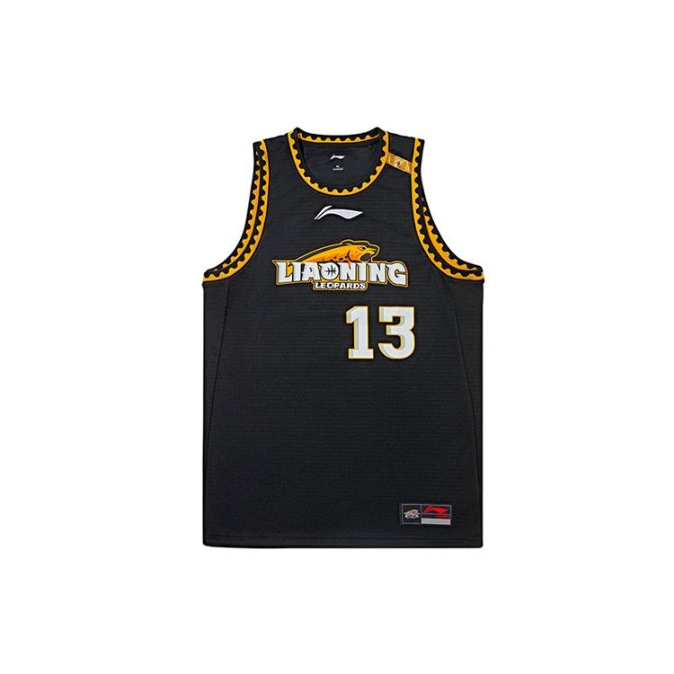 Li-Ning x CBA Allen Guo Liaoning Flying Leopards Road Jersey Black White Men s AAYR641-2 S