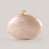 2025 New Design Female Acrylic Egg Shape Clutch Bag Luxury Designer Oval Evening Party Purse Shell Handbag Wedding Shoulder Bag