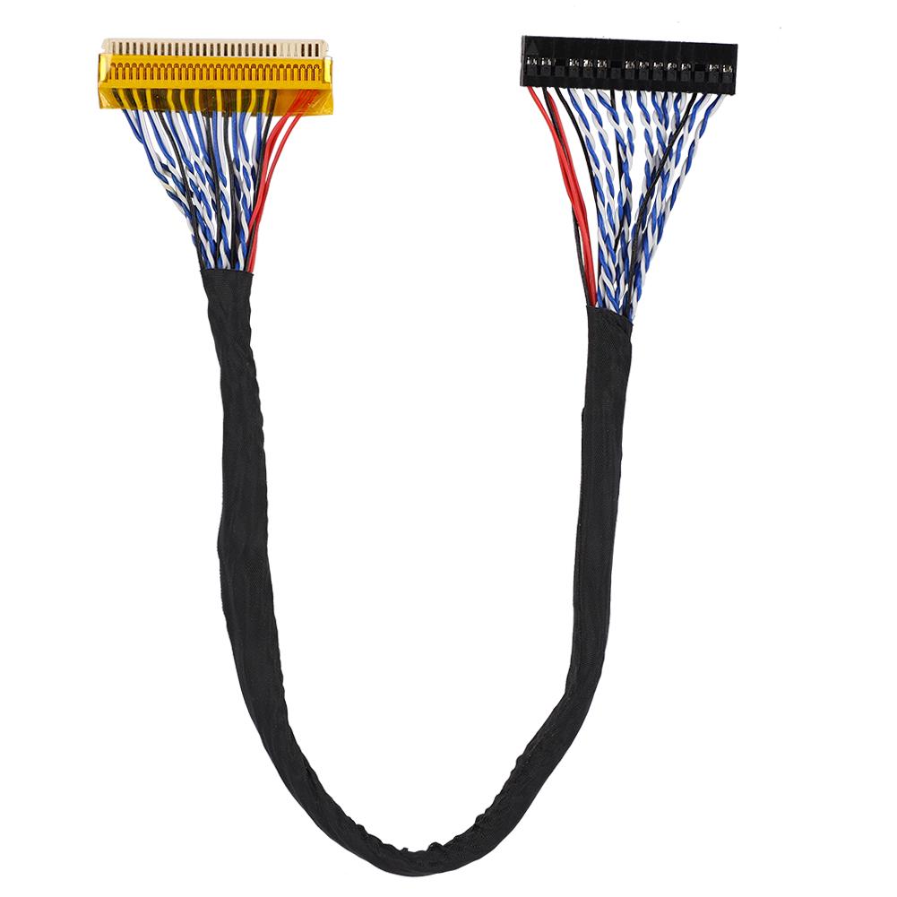 5PCS 30Pin LVDS Cable 2 Channel 8-Bit Support 1280x1024 fpr 1719inch TFT LCD Panel