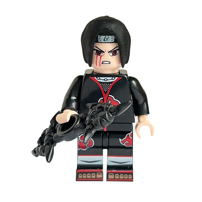 Ninja Warrior Superhero Doll With Weapon Single Building Block Assembly Toy