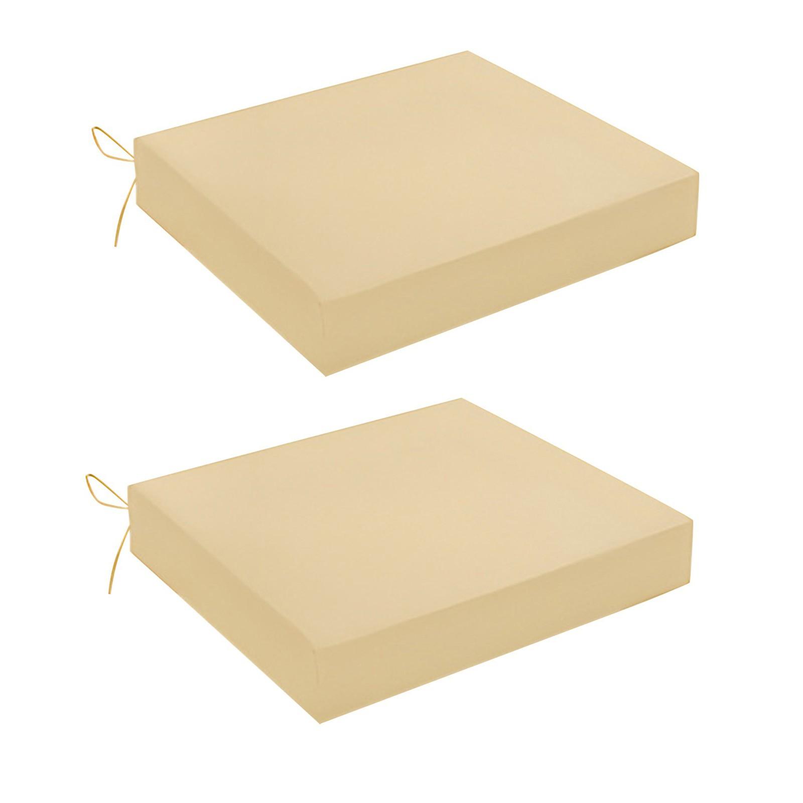 Подушки для уличных стульев :  & Устойчивая к выцветанию подушка для сиденья для садовой мебели-18,5 X 16 X 3 дюйма подушки для стула на молнии подушка для садовой мебели для замены One Size