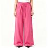 Women's pants fashion casual sweatpants versatile sweatpants wide-leg pants fleece loose trousers women