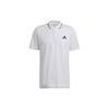 Polo Shirts Men's White Polo Collar Moderate Straight Fit GK9221