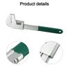 Bathroom Wrench Adjustable Wrench Bathroom Fixtures 9.8 Cm Opening Width Anti-slip Handle Chrome Vanadium Steel